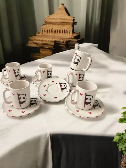 ArsimHome Panxi 6 Kişilik 12 Parça Fincan Takımı