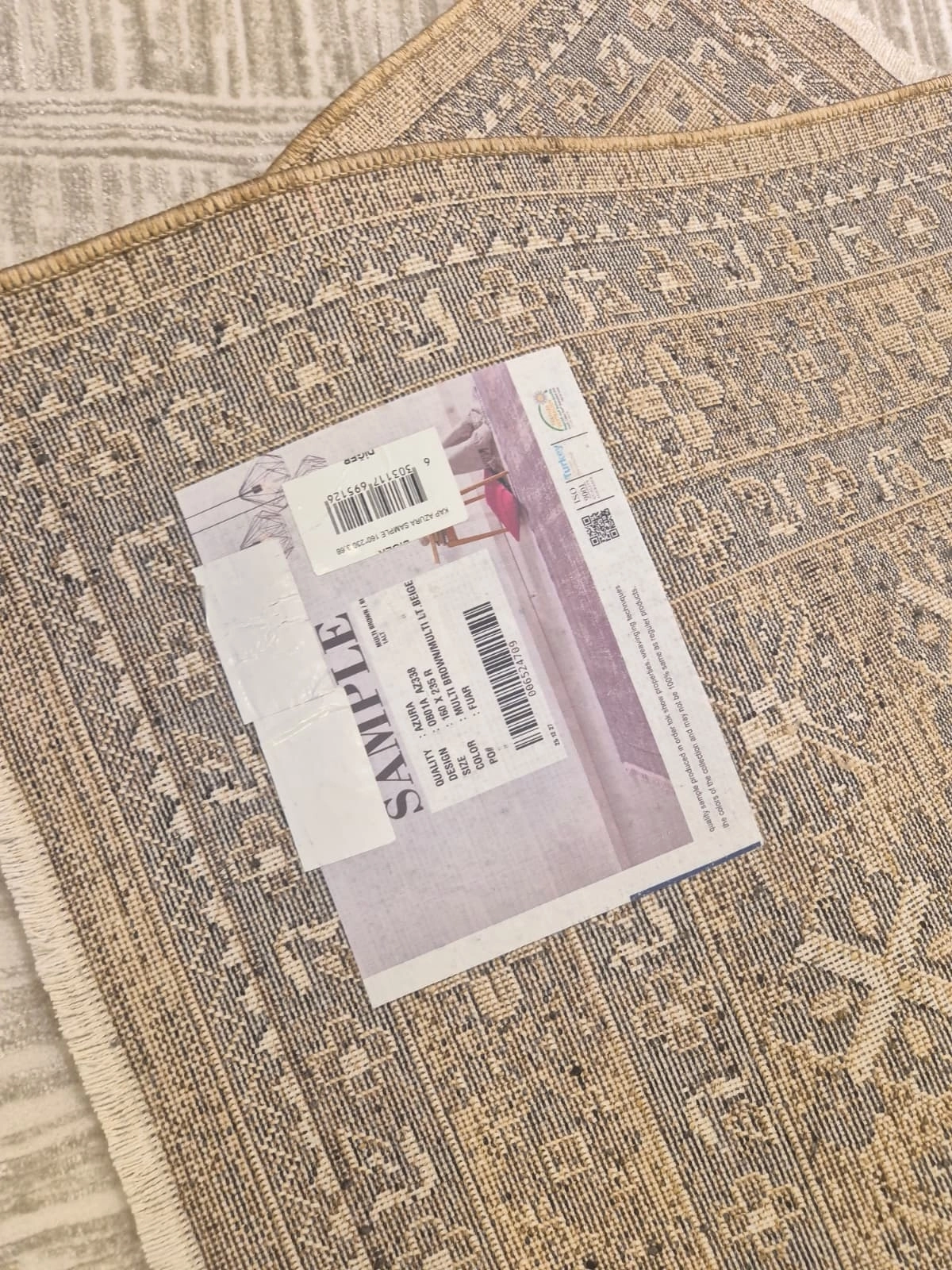 160 x 235 4m2 - Multi Desenli Vintage Halı