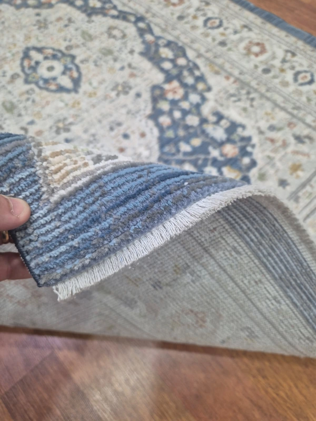 Mavi Vintage Halı